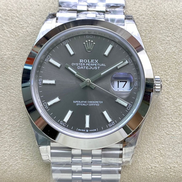 【VS工場製】 ロレックスコピー 126300 デイトジャスト 41mm スレート 送料込税金込